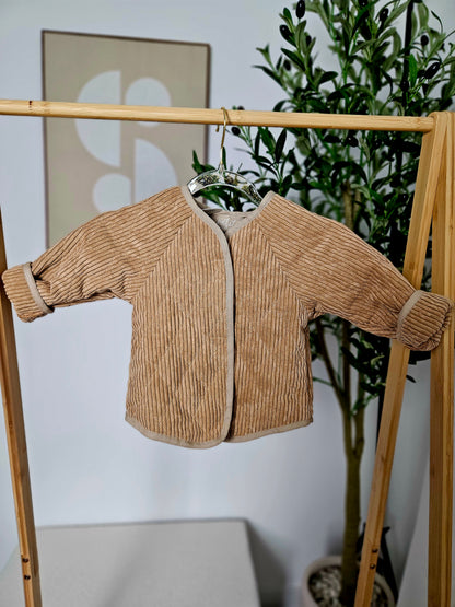 Stylische Cordjacke im Oversized-Look