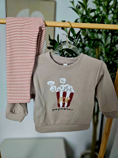 Mädchen Popcorn Set