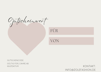 ZoléFashion Gutschein