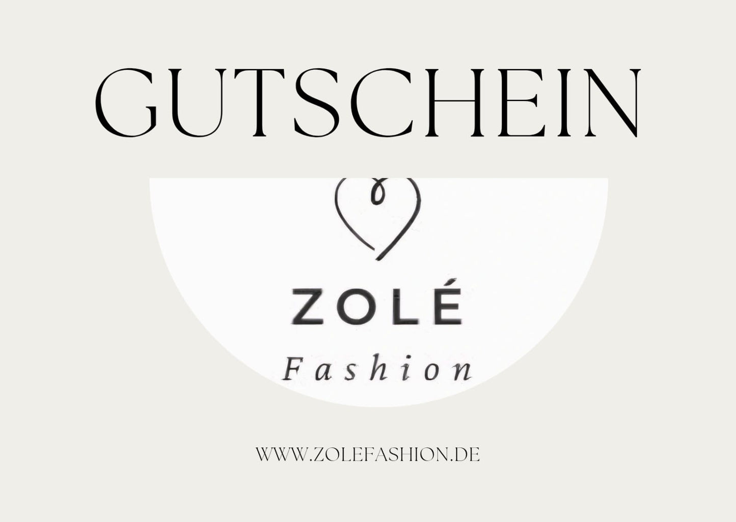 ZoléFashion Gutschein