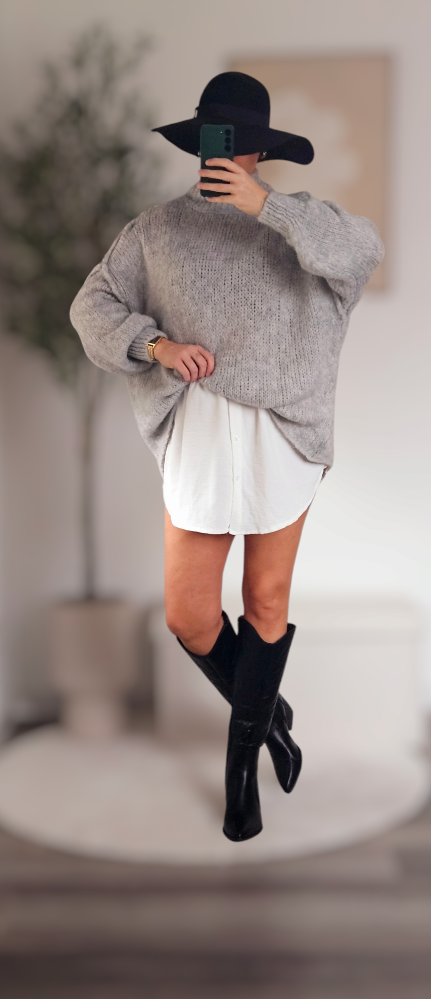 Damen Wollpullover in Übergröße