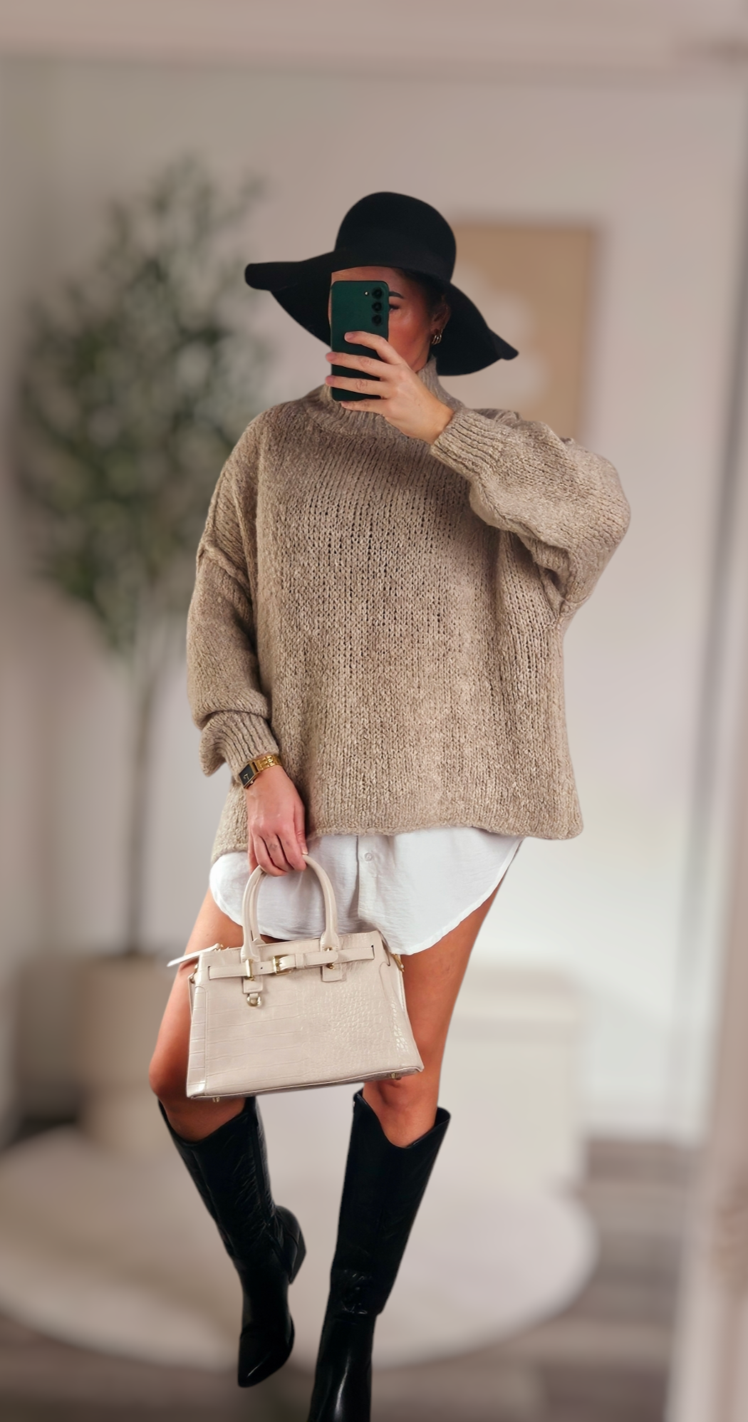 Damen Wollpullover in Übergröße