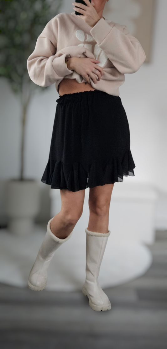 Eleganter Volantrock