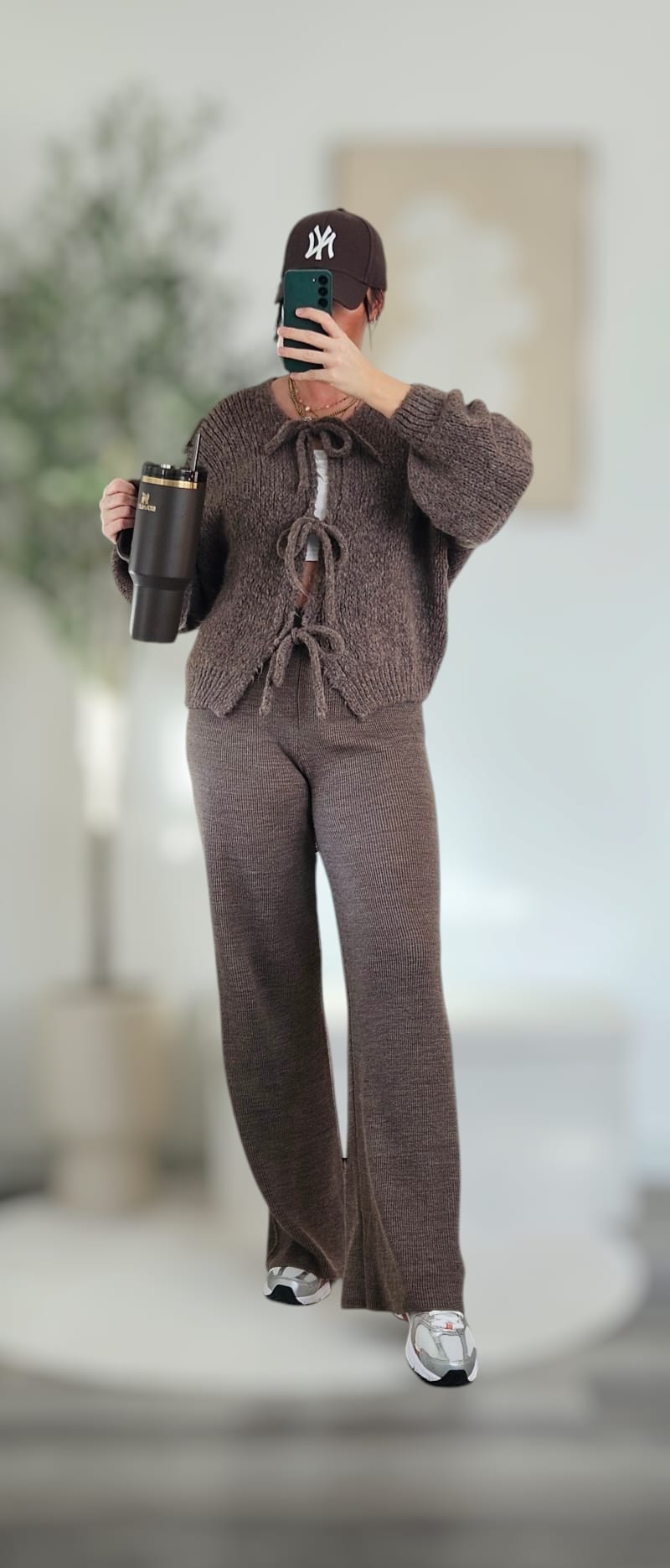 Cardigan mit Schleifen