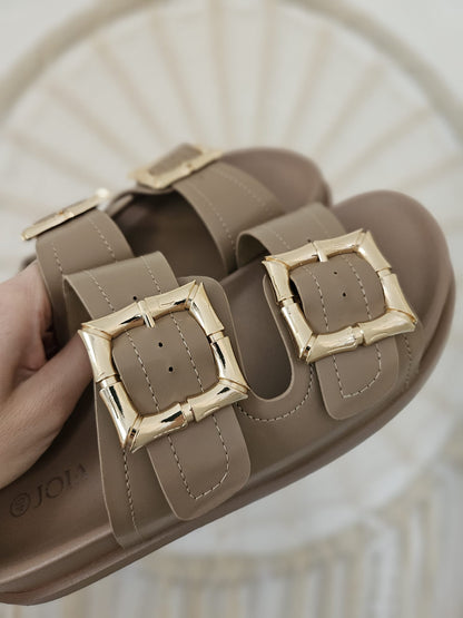 Elegante Sandalen mit Doppelschnalle