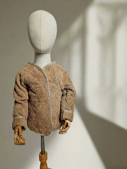 Stylische Cordjacke im Oversized-Look